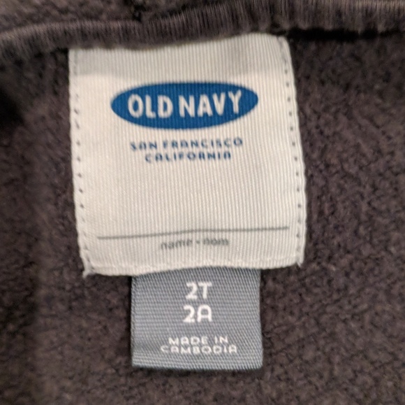 Old Navy full zip hoodie with dinosaurs size 2T - Picture 5 of 6